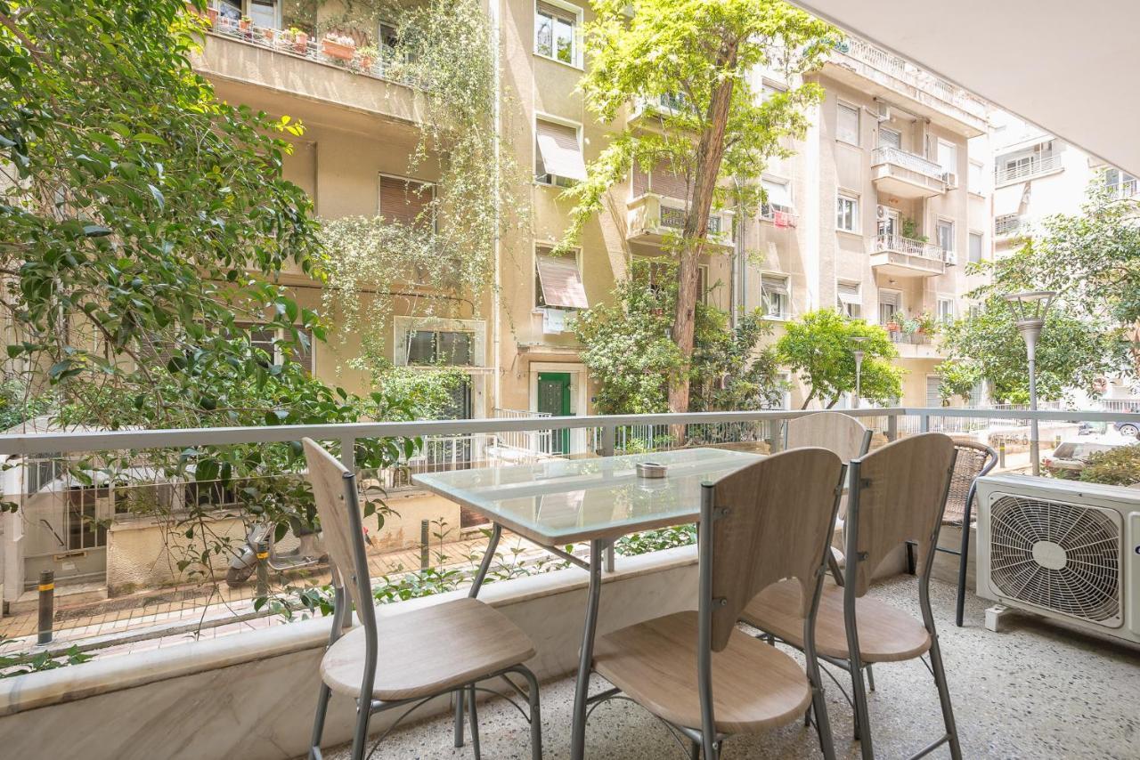Elegant Home In Quiet Street By Cloudkeys أثينا المظهر الخارجي الصورة